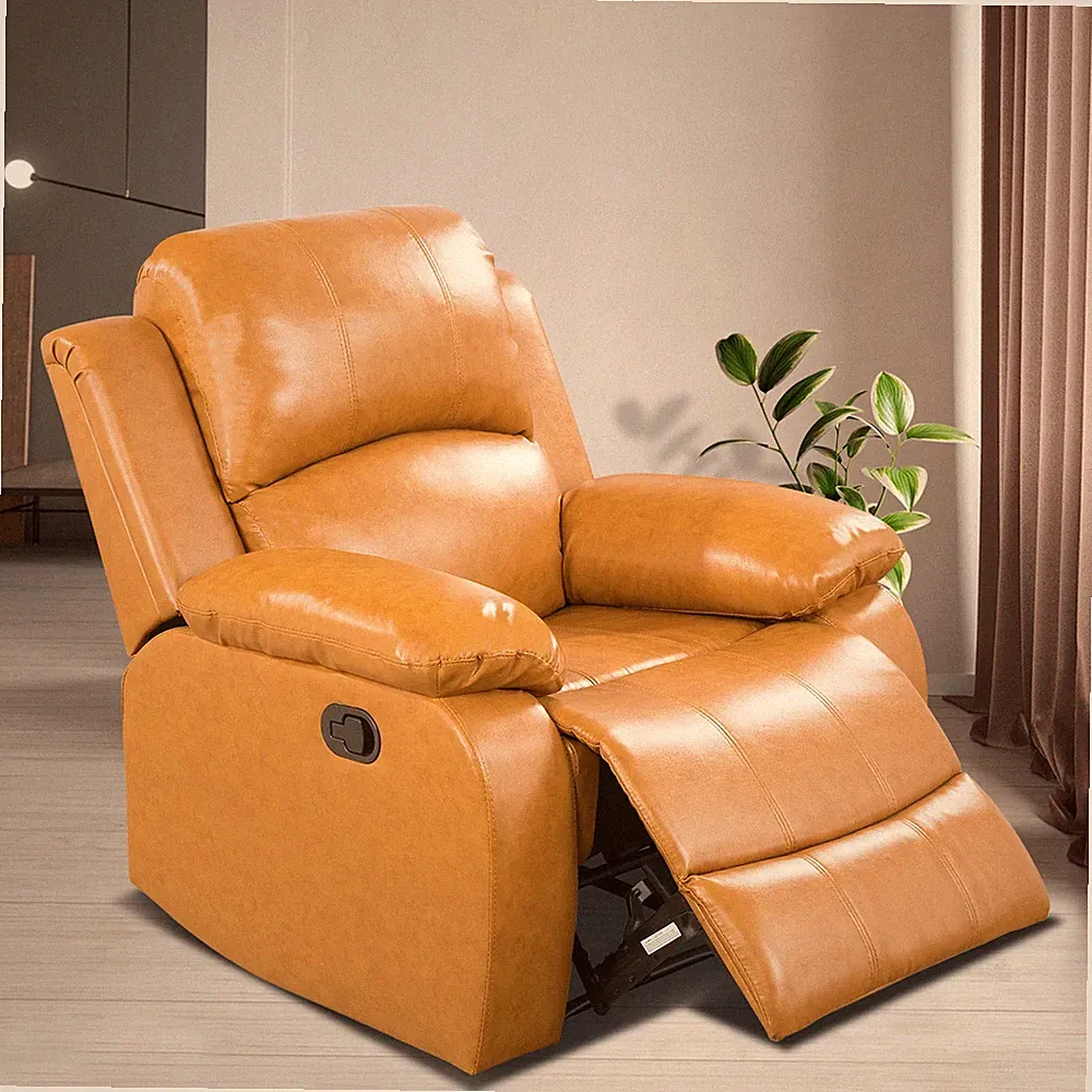 Leather Recliner Sofa Leather Reclining Sofa Set for Living Room Furniture Chair
